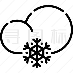 下雪图标