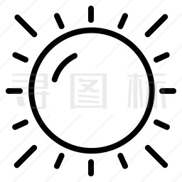 太阳图标