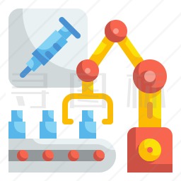 疫苗生产图标