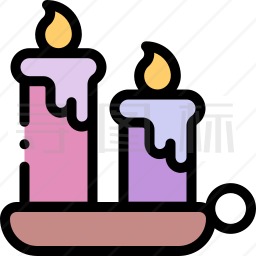 蜡烛图标
