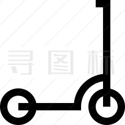 电动滑板车图标