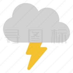 雷雨图标