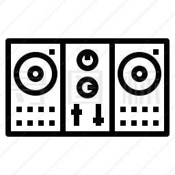 DJ控制器图标