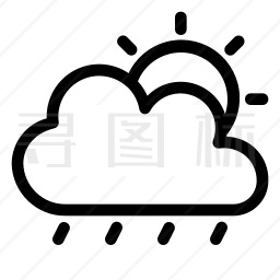 雨图标