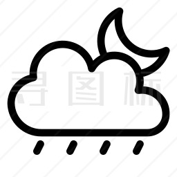 雨图标