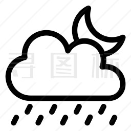 雨图标