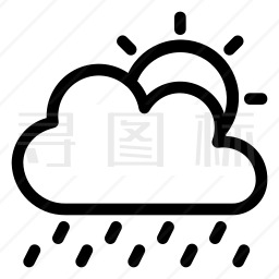 雨图标