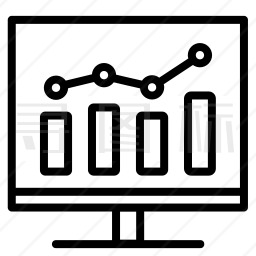 图表报告图标