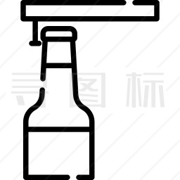 开啤酒图标