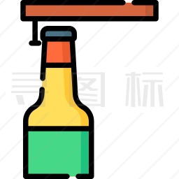 开啤酒图标