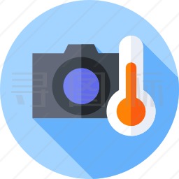 相机温度图标