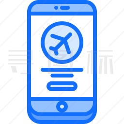 手机购买飞机票图标
