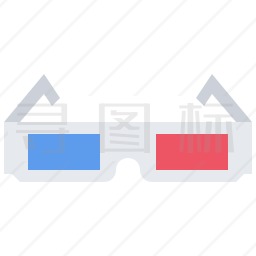 3D眼镜图标