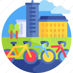 城市自行车图标