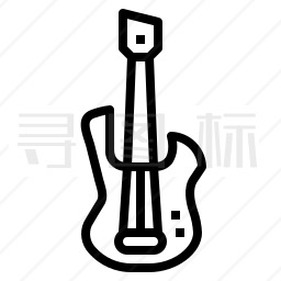 低音吉他图标