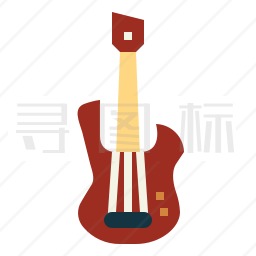 低音吉他图标