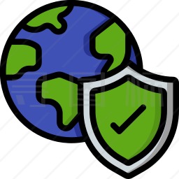 地球安全图标