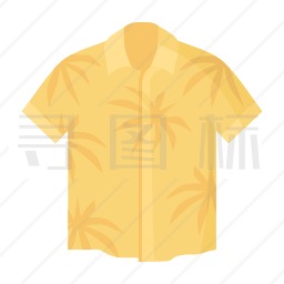 夏威夷衬衫图标