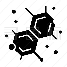 分子结构图标