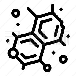 分子结构图标