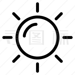 太阳图标