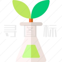 植物实验图标