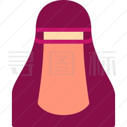 穆斯林女人图标