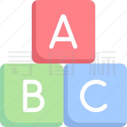 abc块图标