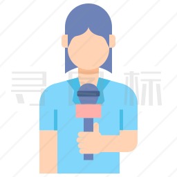 女记者图标