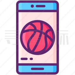 手机篮球图标