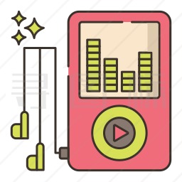 MP3播放器图标