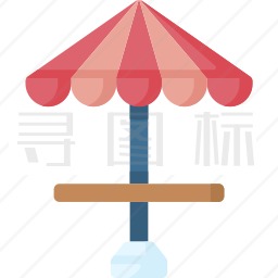 太阳伞图标