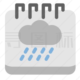 下雨天图标