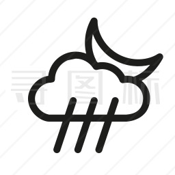 下雨图标