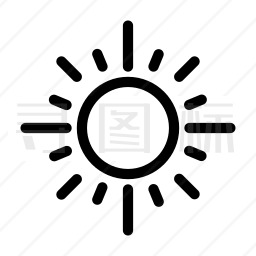 太阳图标