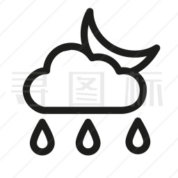 下雨图标