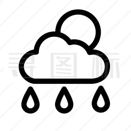 下雨图标