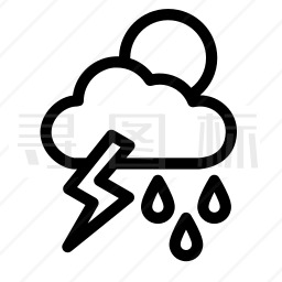 下雨图标