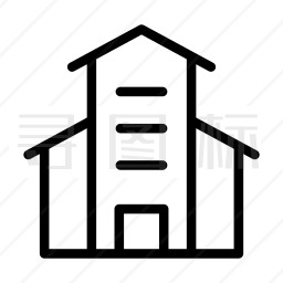 房子简笔画logo图片