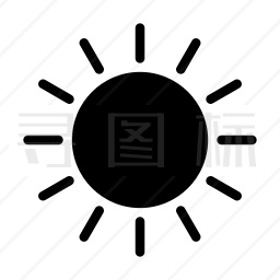 太阳图标