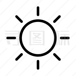 太阳图标