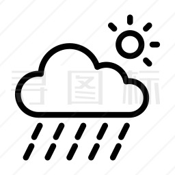 下雨图标