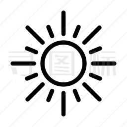 太阳图标