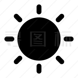 太阳图标