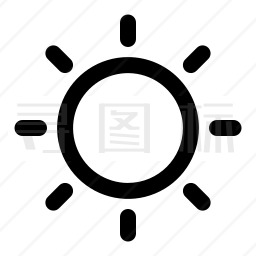 太阳图标