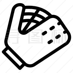 棒球手套图标