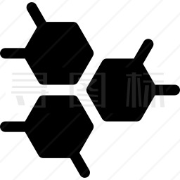 分子结构图标