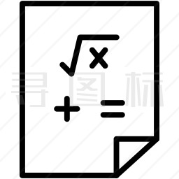 数学图标