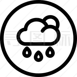 下雨图标