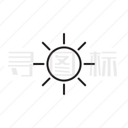 太阳图标